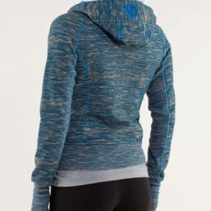 Lululemon Scuba Hoodie Stretch Cream Beaming Blue Size 4